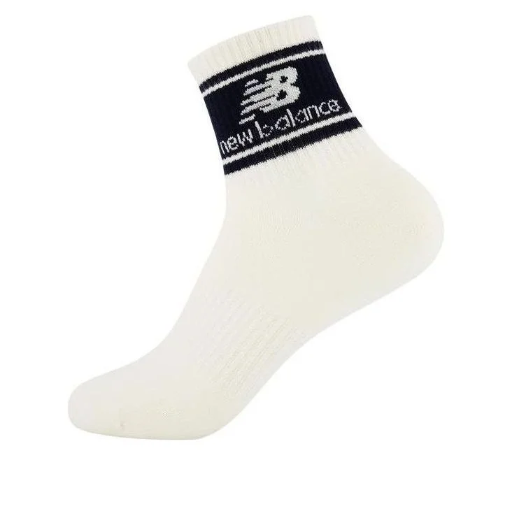 New Balance NB Logo Socks 'White' LAS34409-WT - 1