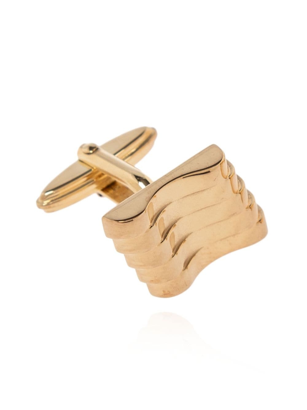 gold-tone cufflinks - 4