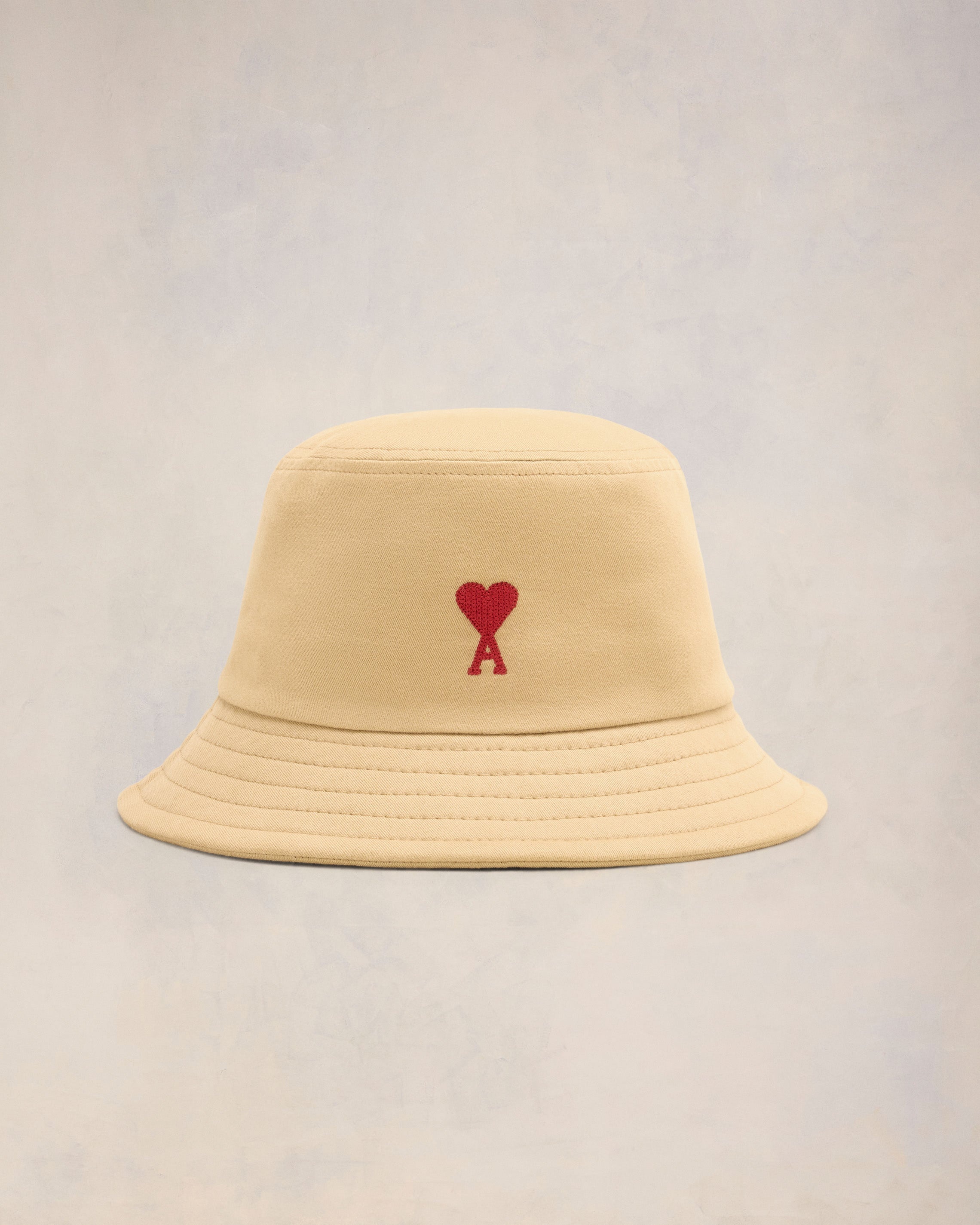 RED AMI DE COEUR EMBROIDERY BUCKET HAT - 4