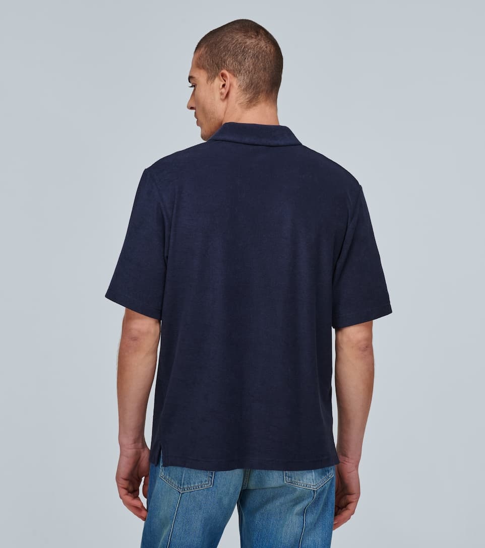 Short-sleeved towelling shirt - 4