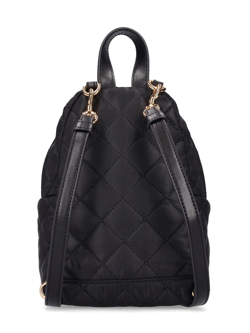 LOGO QUILTED MINI BACKPACK - 5