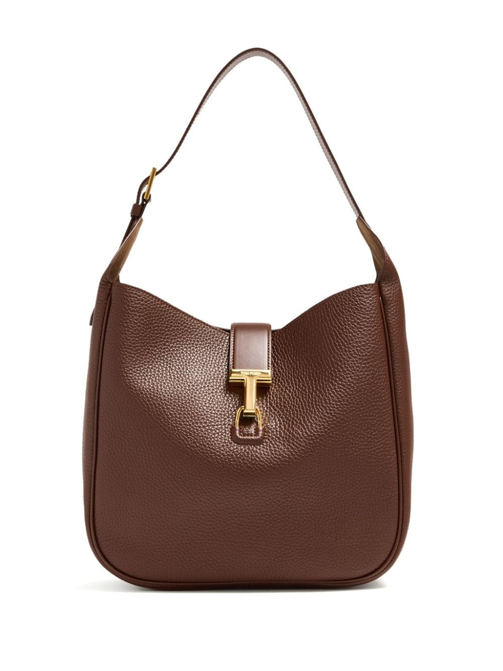 logo-buckle tote bag - 1