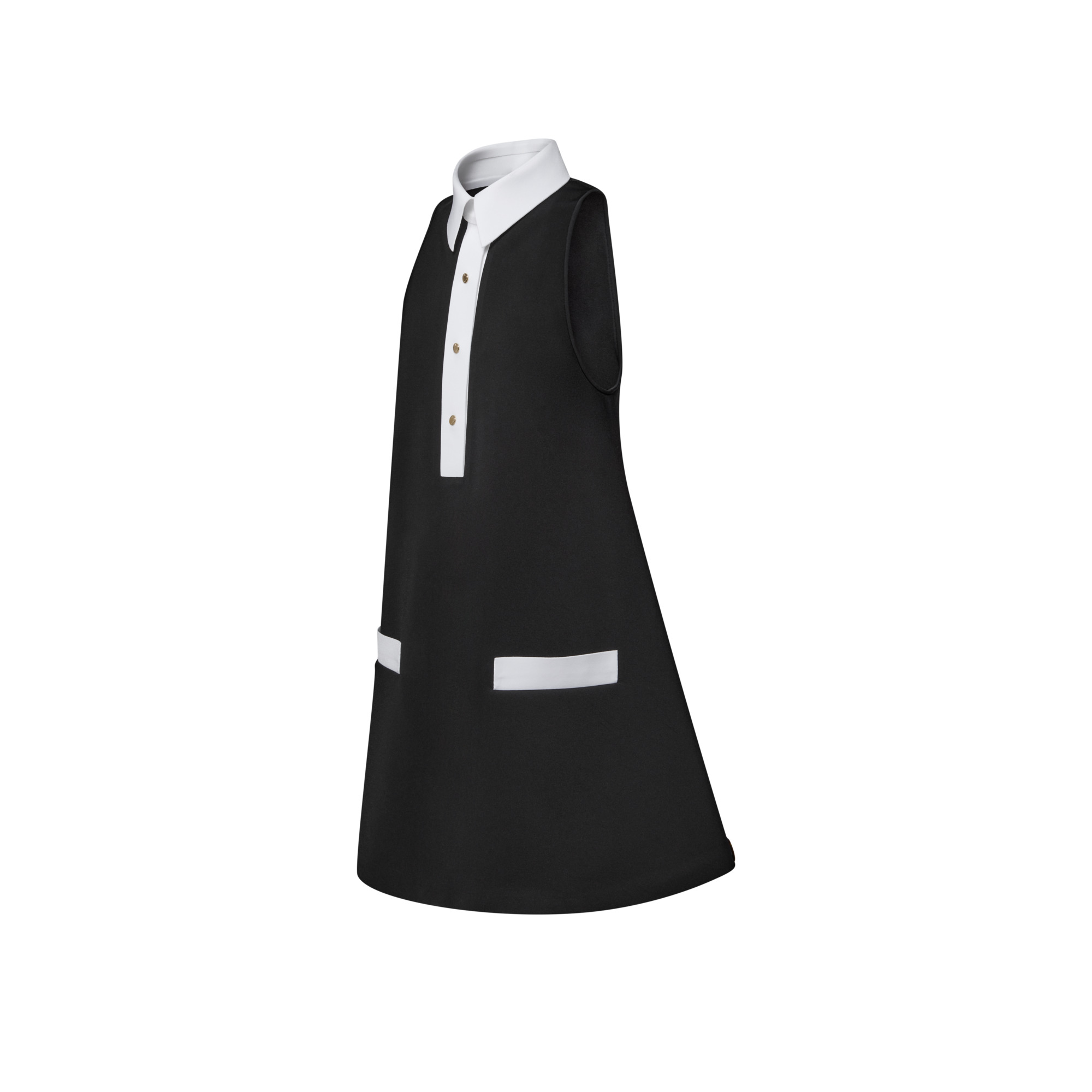 Technical Gabardine Polo Dress - 2