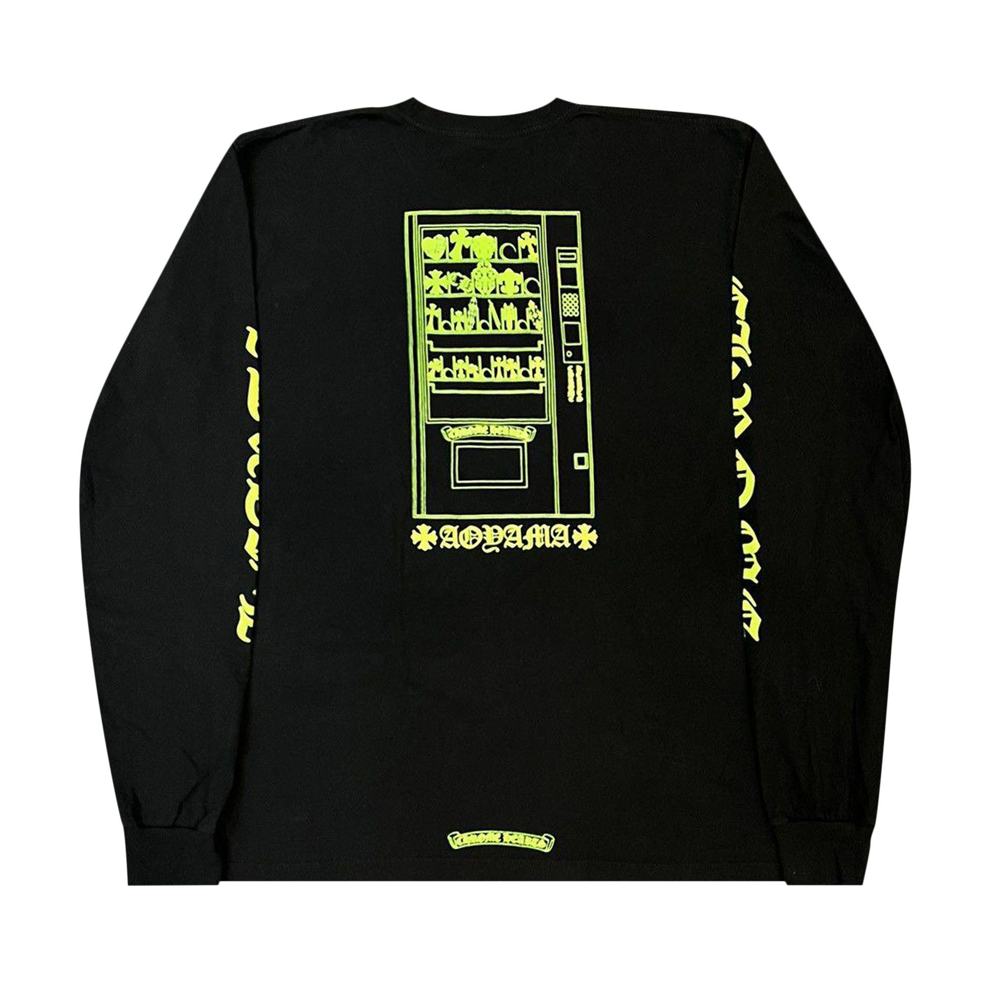 Chrome Hearts Aoyama Tokyo Vending Machine Long-Sleeve 'Black/Yellow' - 2