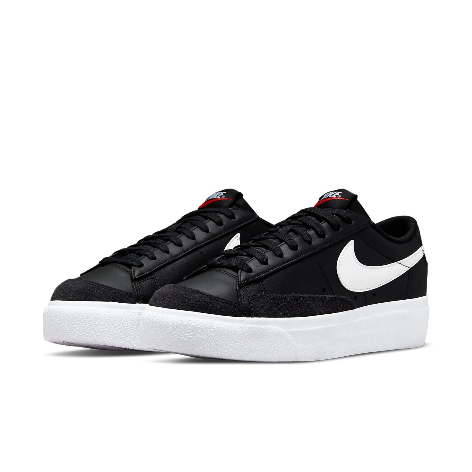 (WMNS) Nike Blazer Low Platform 'Black White' DJ0292-001 - 3