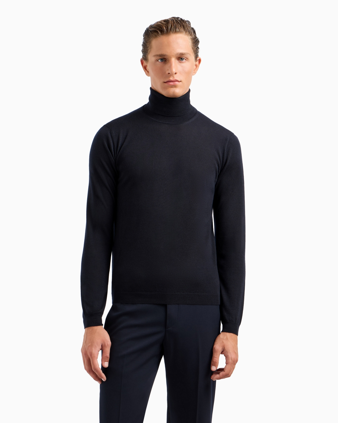 Cashmere mock-neck jumper - 4