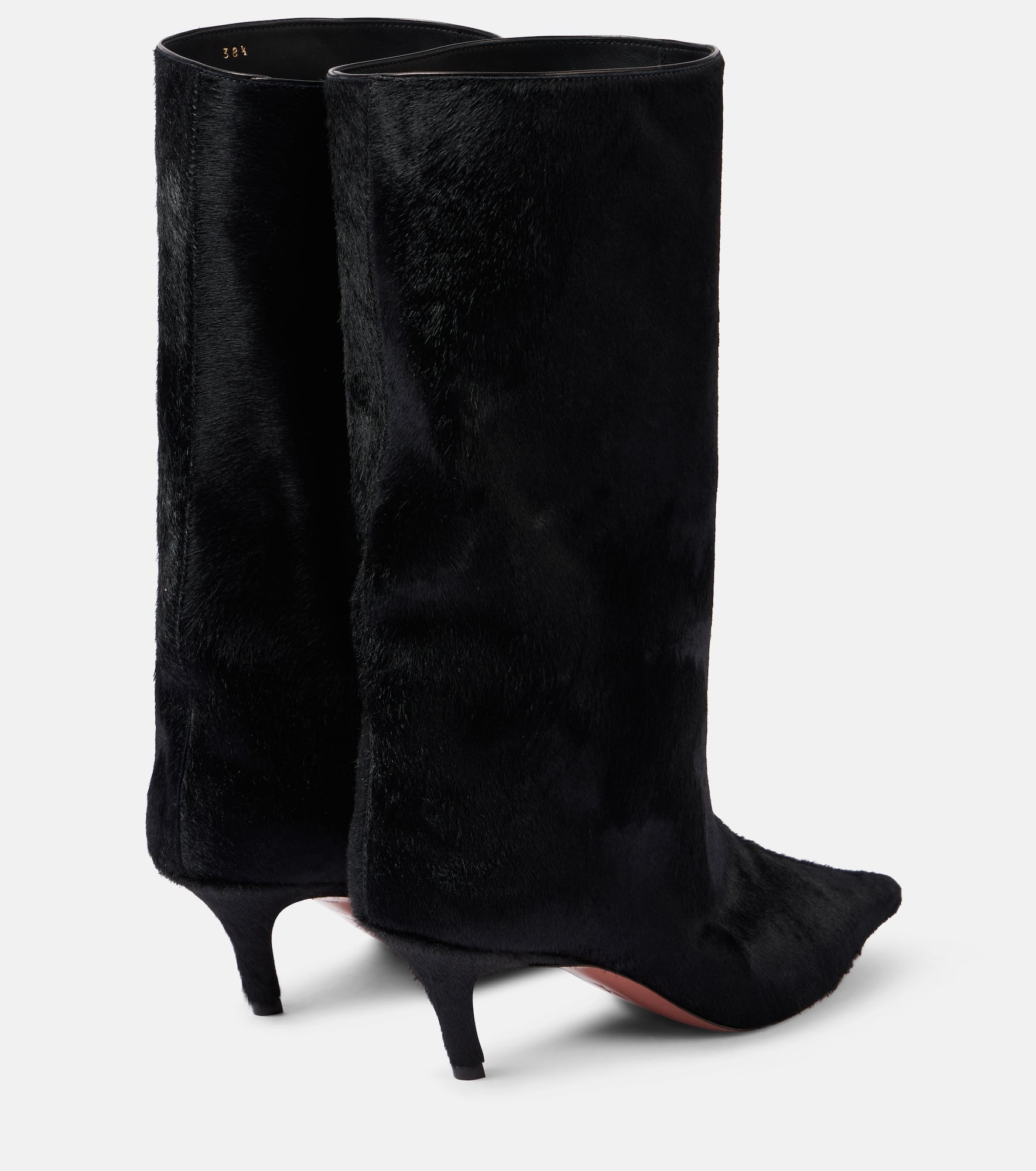 Fiona 60 calf hair knee-high boots - 2