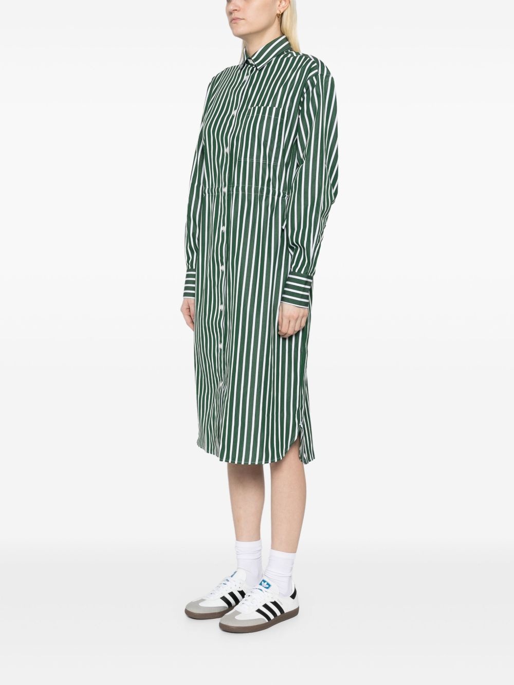 poplin shirt dress - 3