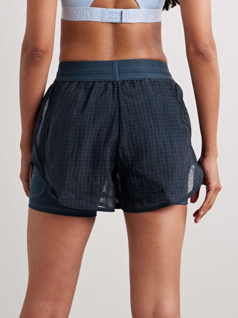 Layered ripstop and Dri-FIT shorts 3