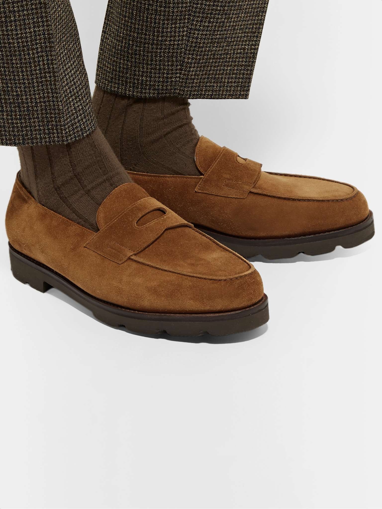 Lopez Suede Penny Loafers - 2