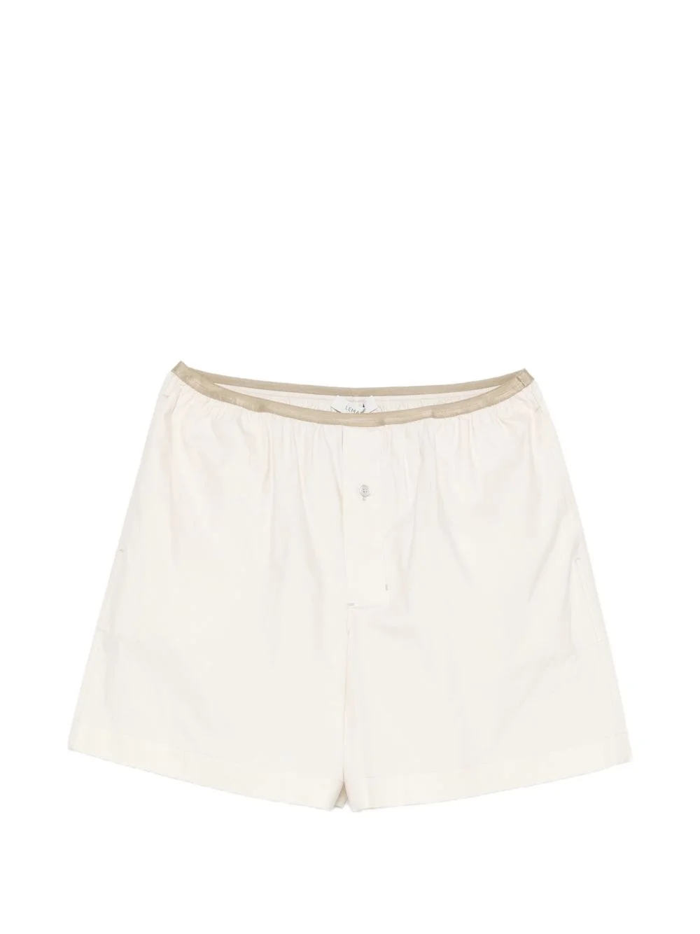 button-embellishment shorts - 1