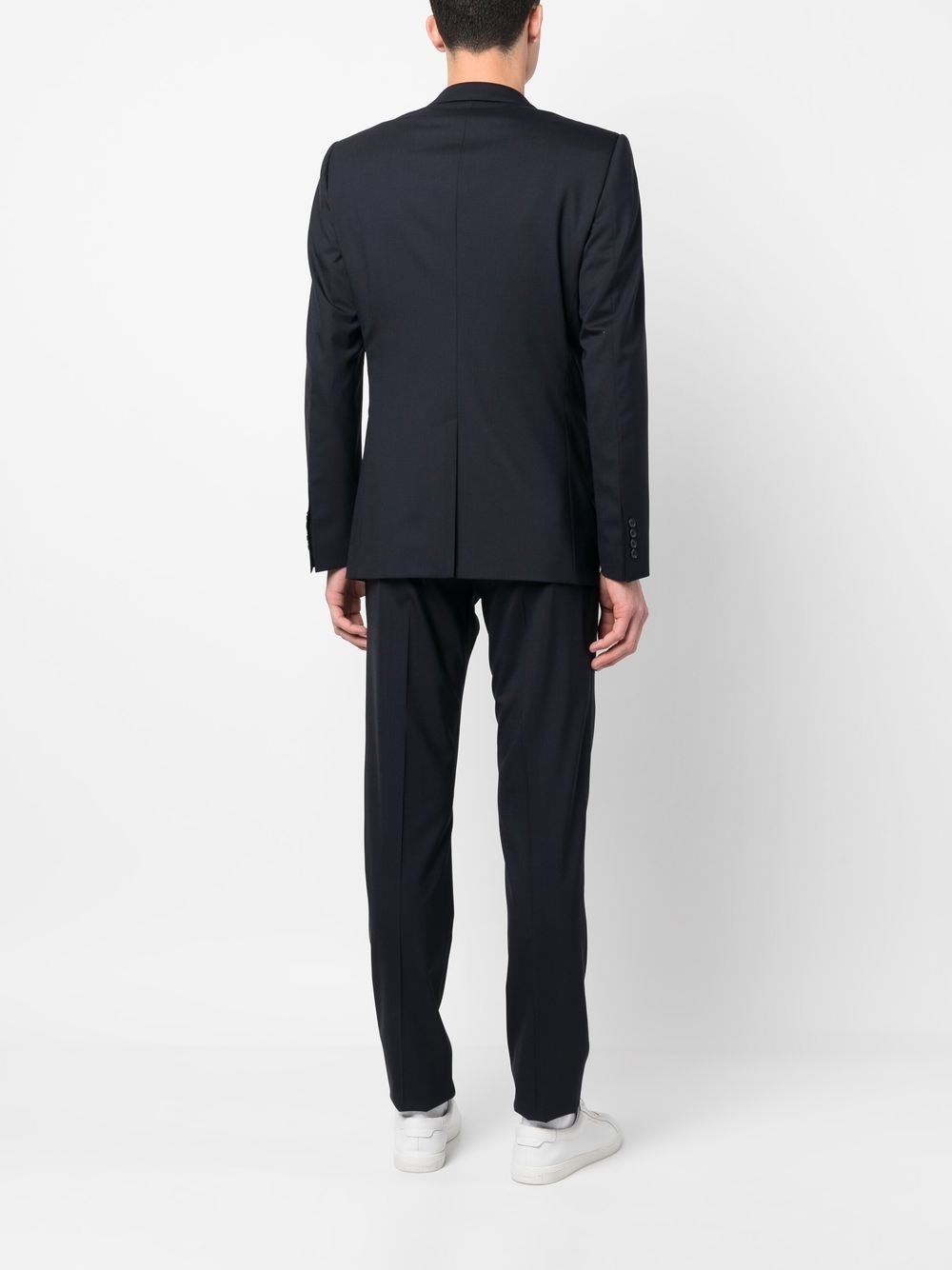 single-breasted virgin-wool suit - 4