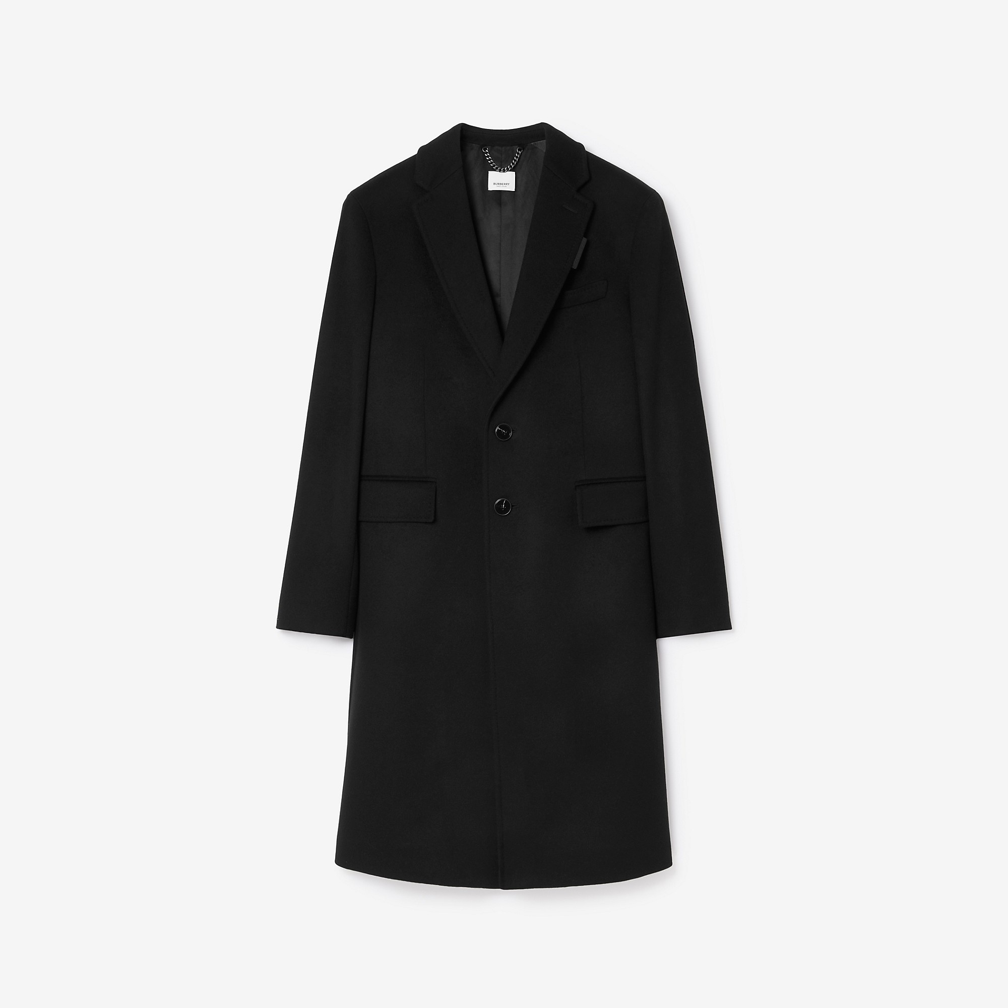 Wool Cashmere Tailored Coat - 1