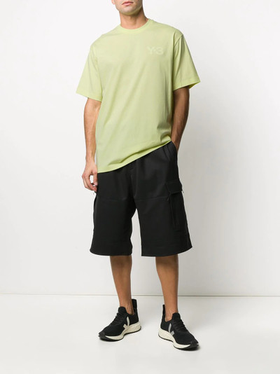 Y-3 wide leg cargo shorts outlook