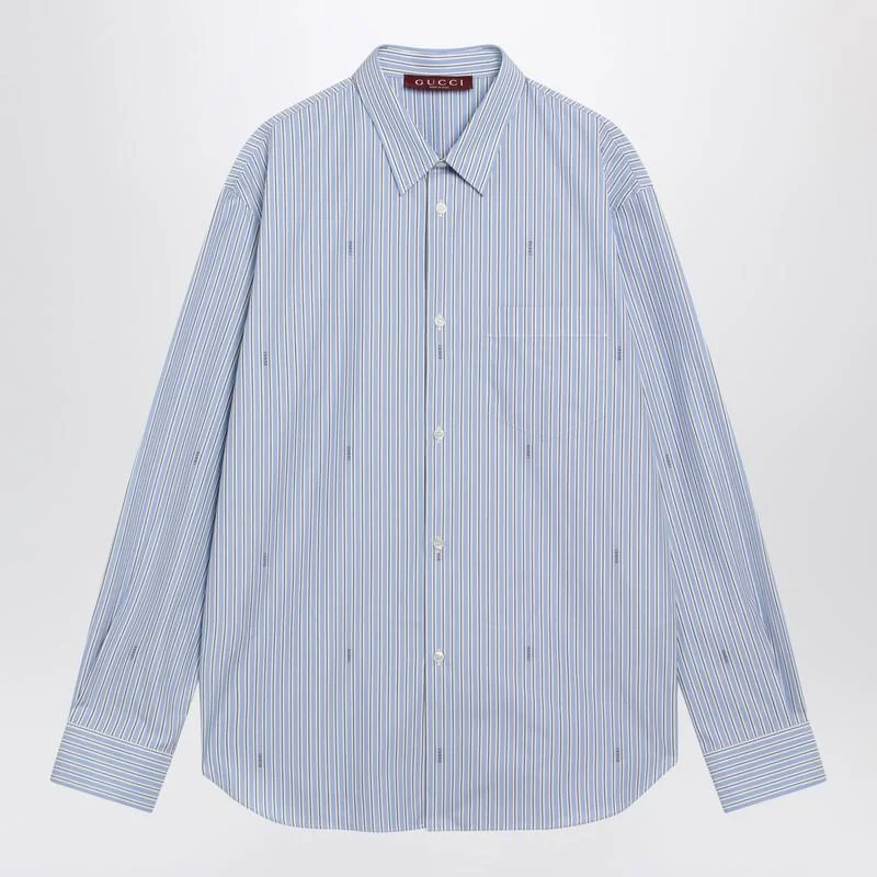Gucci Light Striped Poplin Shirt - 1