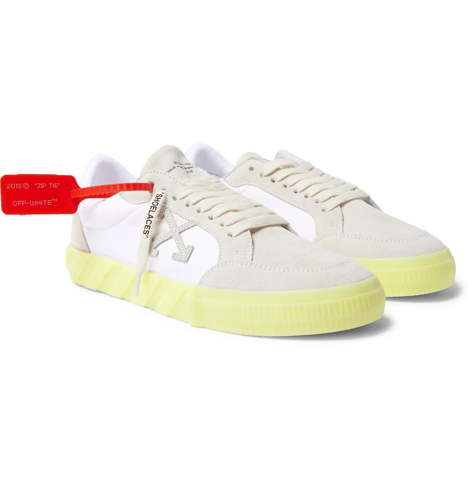 Suede and Canvas Sneakers - 2