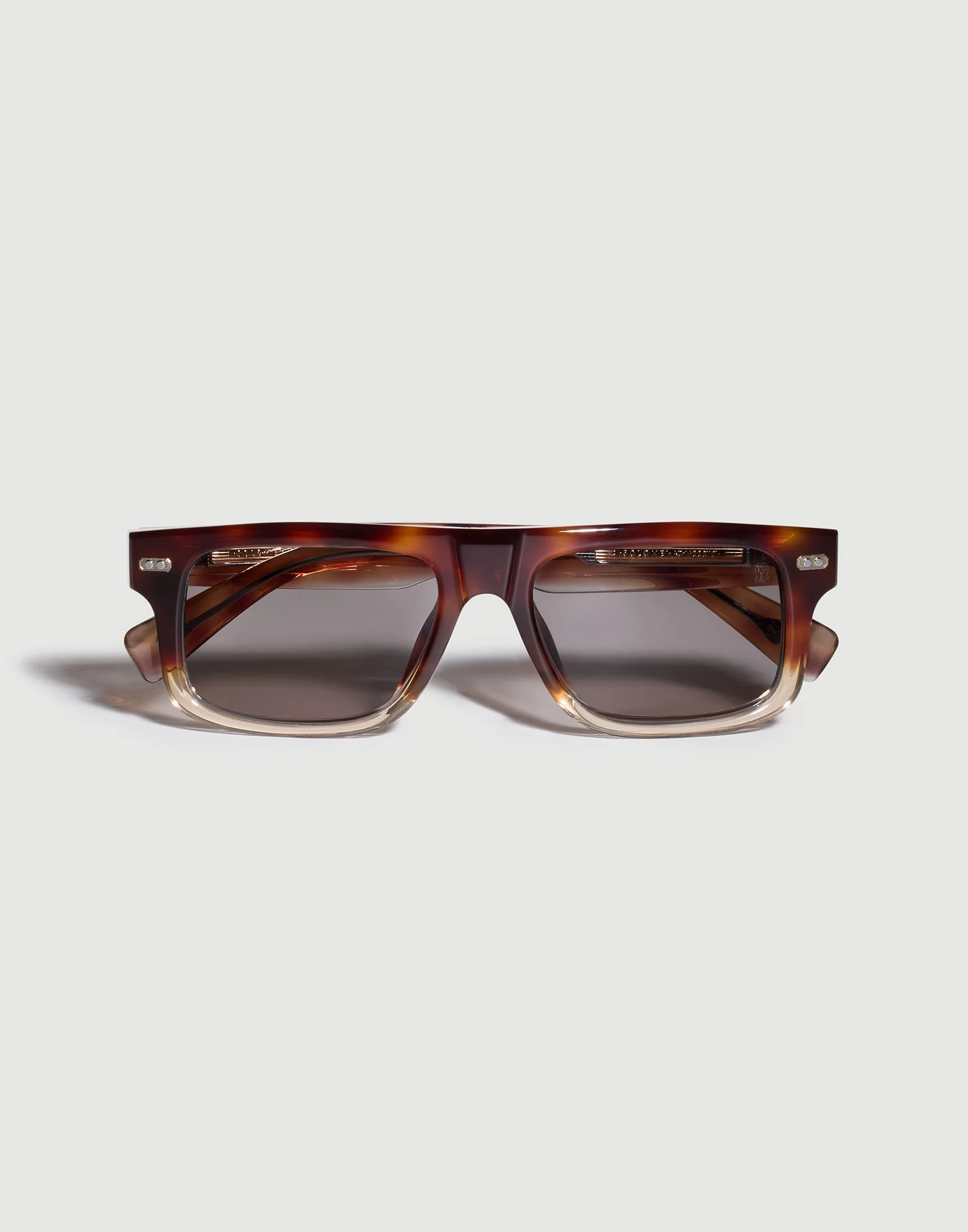 Rectangular acetate sunglasses - 1