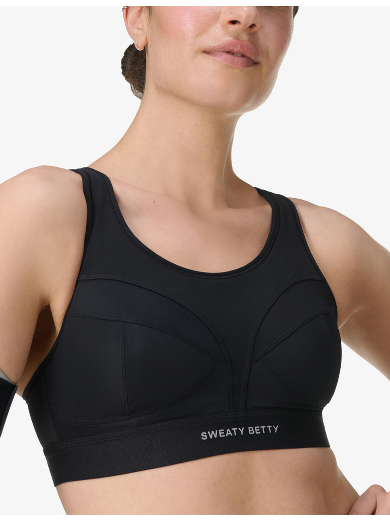 Power Pro Branded Stretch-Woven Bra 3