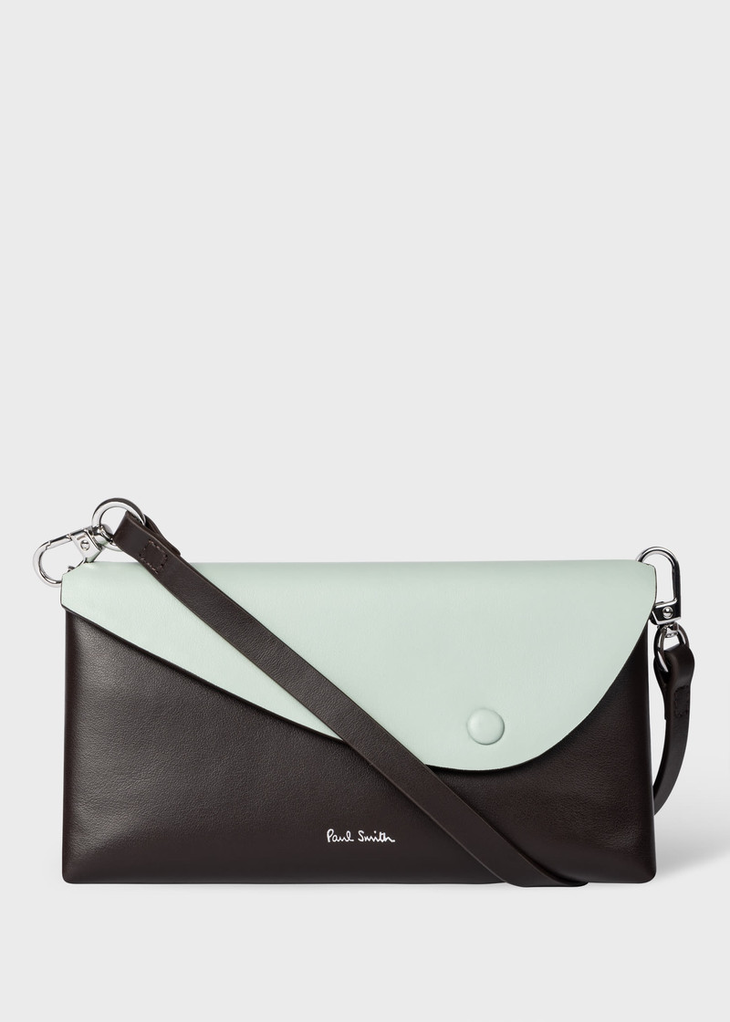 Paul Smith Colourblock Leather Phone Pouch outlook