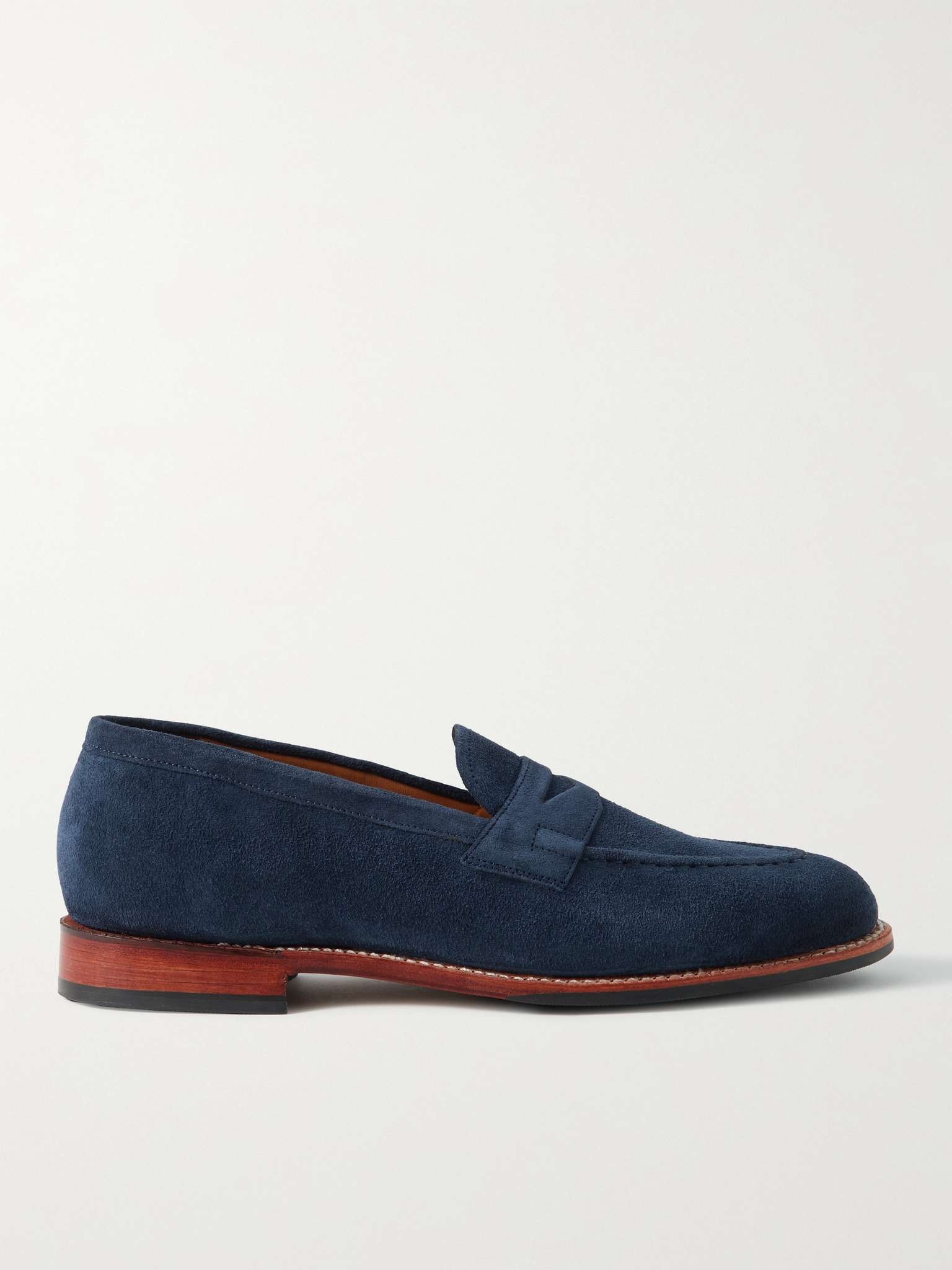 Lloyd Suede Penny Loafers - 1