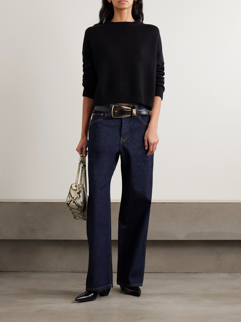 KHAITE Winslow Mid-rise Wide-leg Jeans outlook
