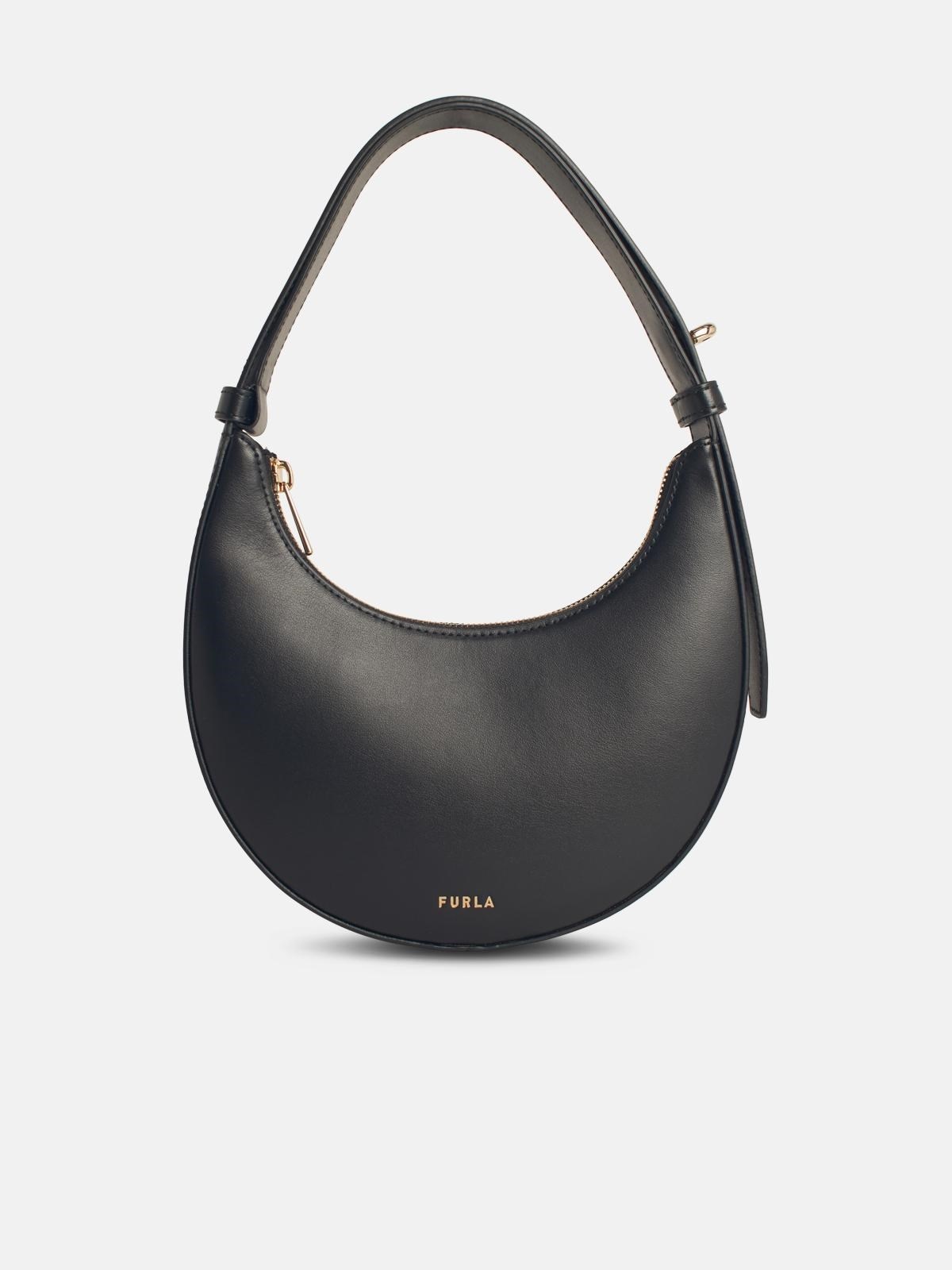'DELIZIA' MINI BAG IN BLACK LEATHER - 1
