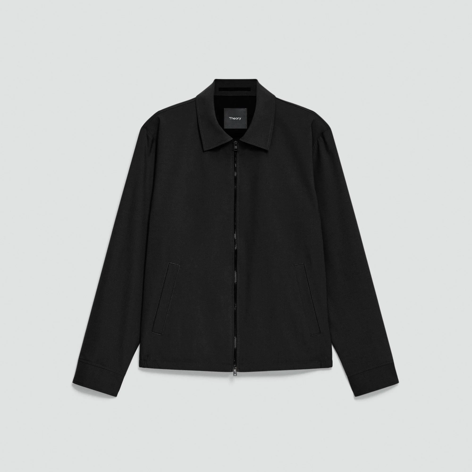 Blouson Zip Jacket in Motion Wool - 1