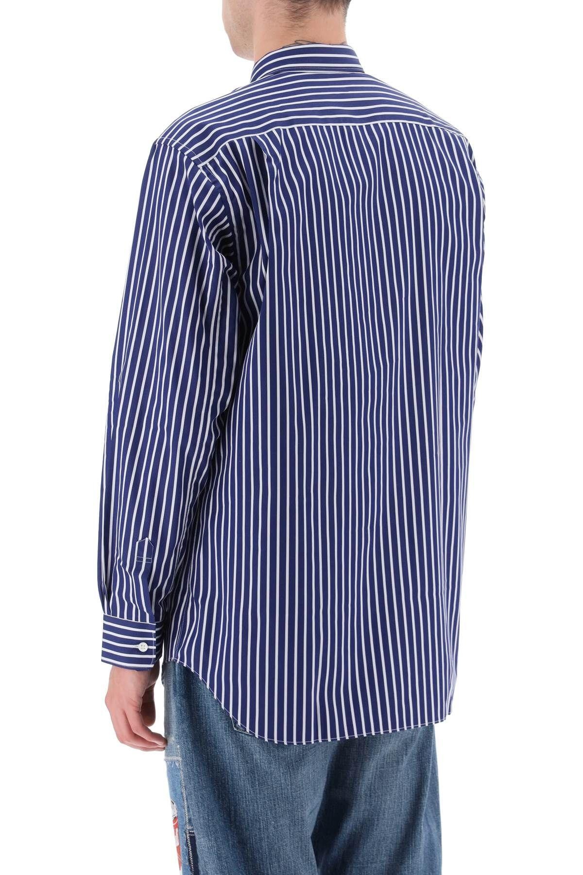 STRIPED COTTON SHIRT - 4