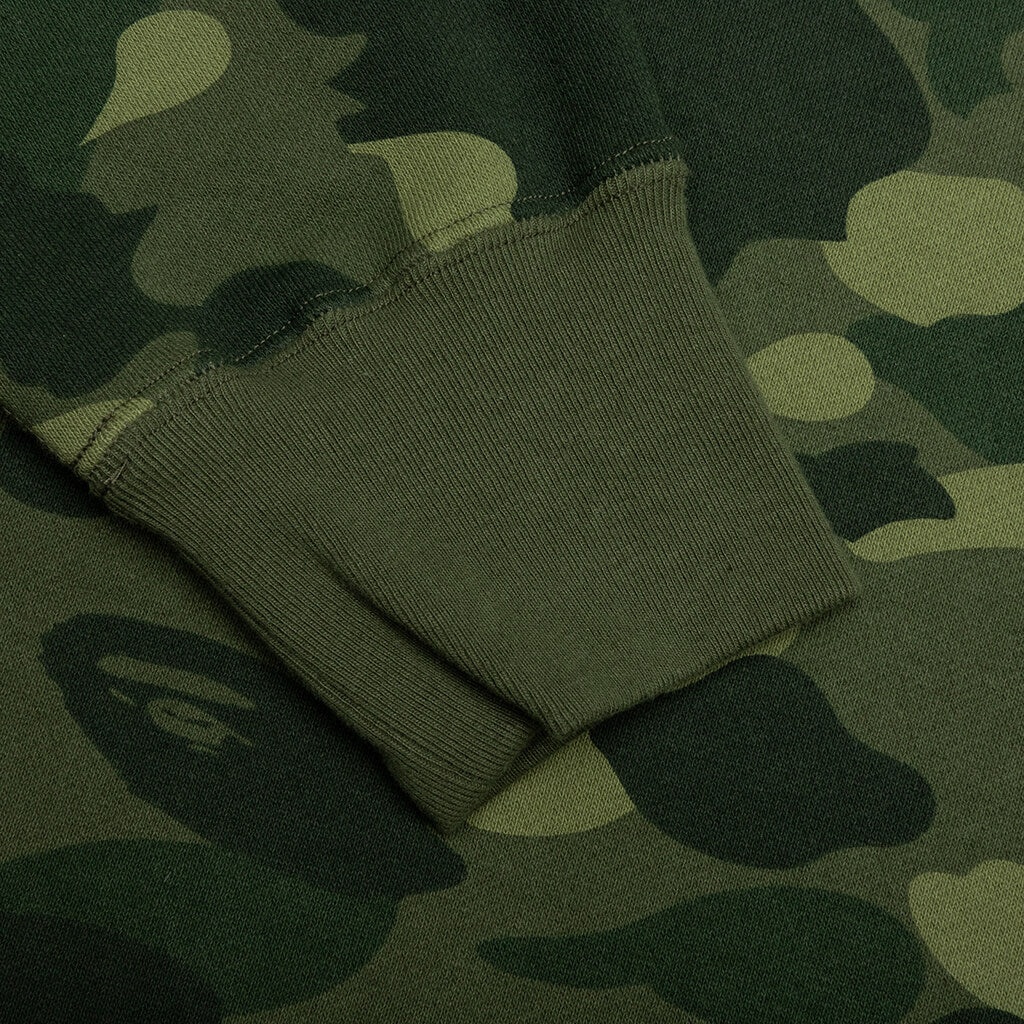 COLOR CAMO CRYSTAL STONE RELAXED FIT CREWNECK - GREEN - 5