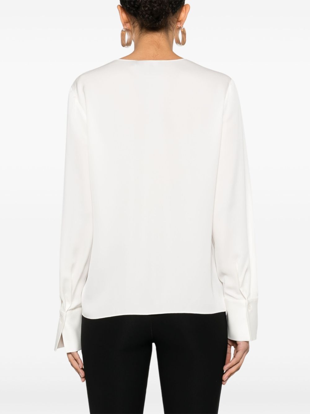 silk georgette blouse - 4