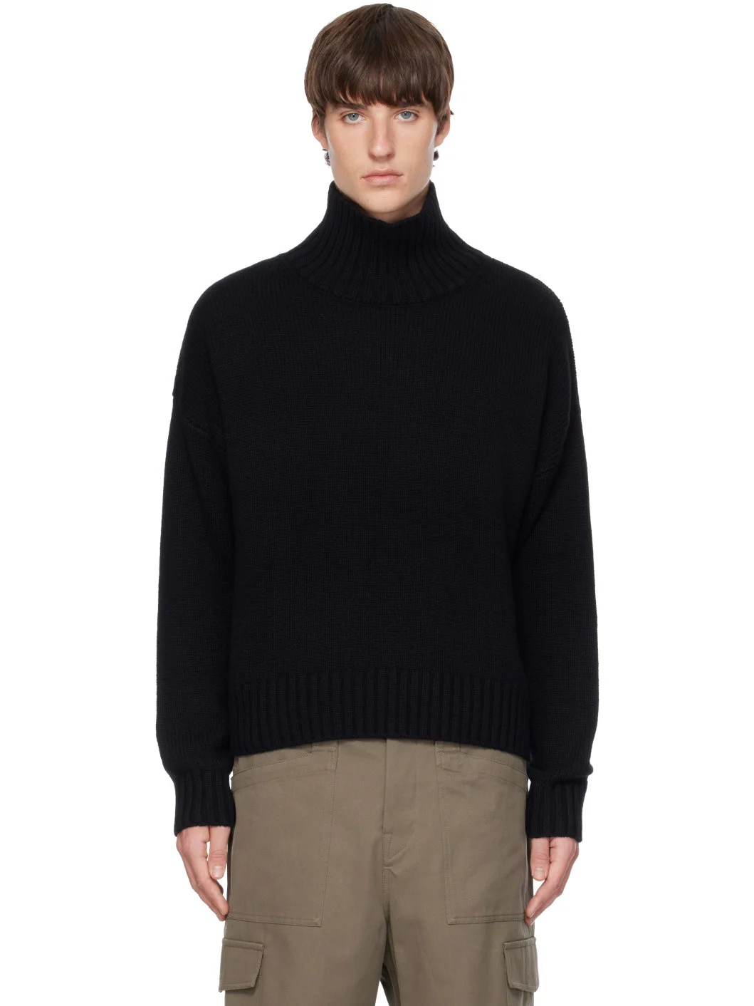 Black Olai Turtleneck - 1