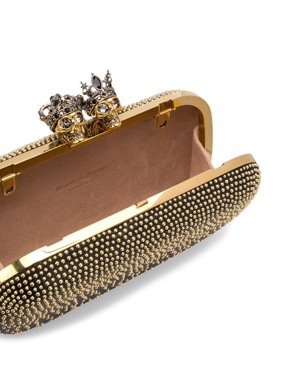 Queen & King embellished clutch - 5