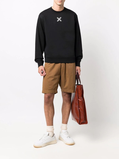 KENZO logo-print crew neck sweatshirt outlook