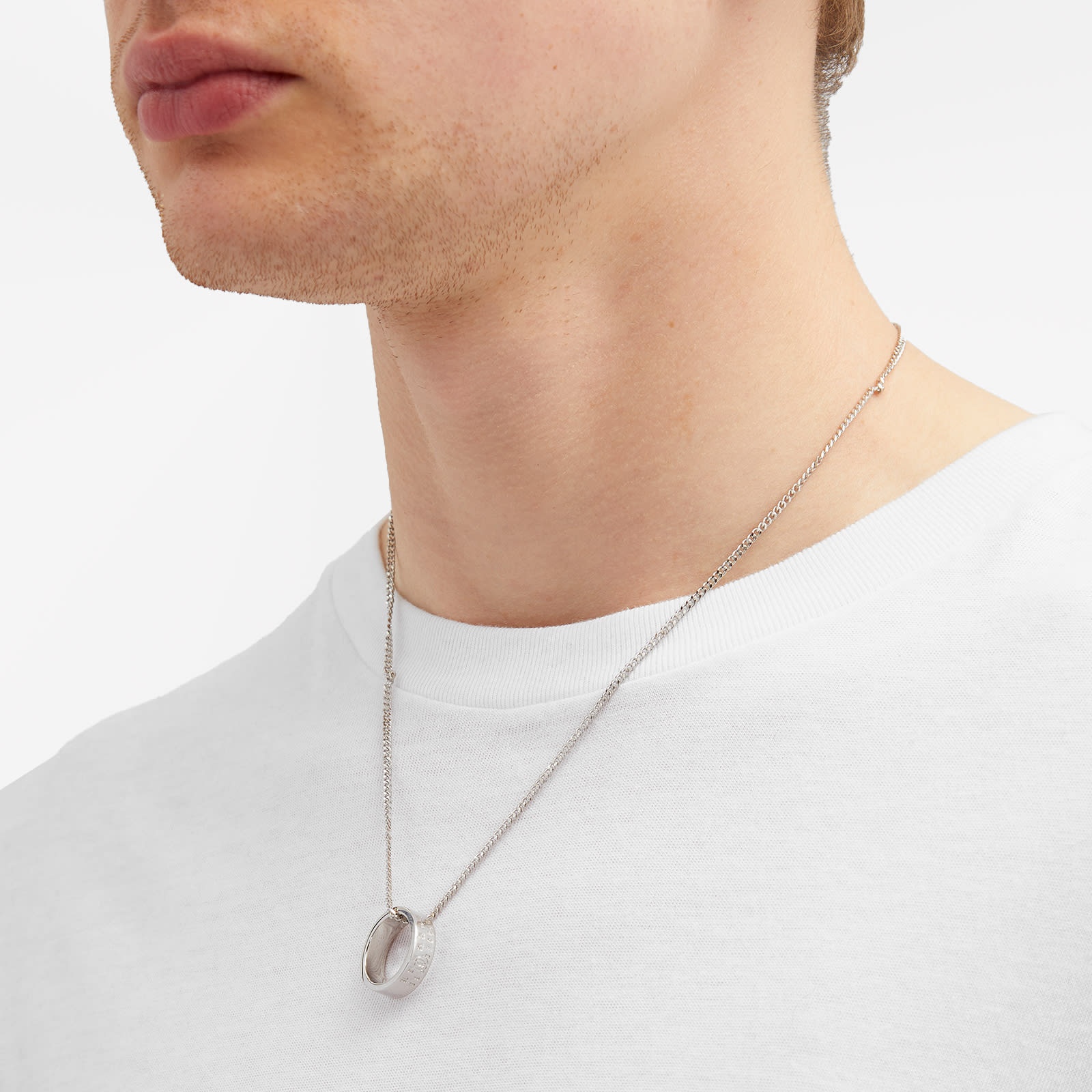 MM6 Maison Margiela MM6 Maison Margiela Number Logo Ring Necklace |  REVERSIBLE