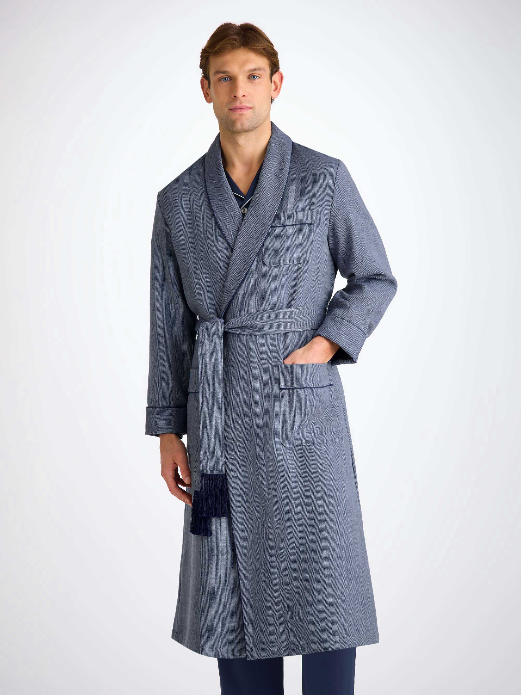 Men's Robe Lincoln 11 Navy - 5