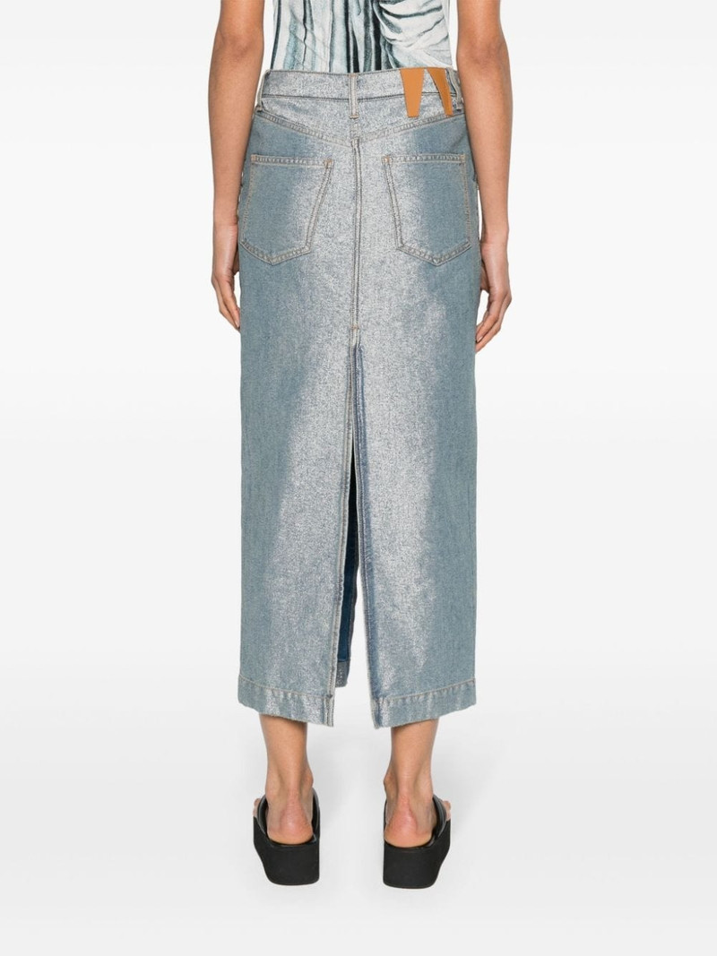 Erika denim midi skirt 4