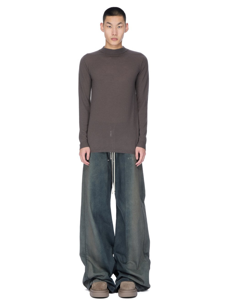 Rick Owens crew-neck cashmere sweater outlook