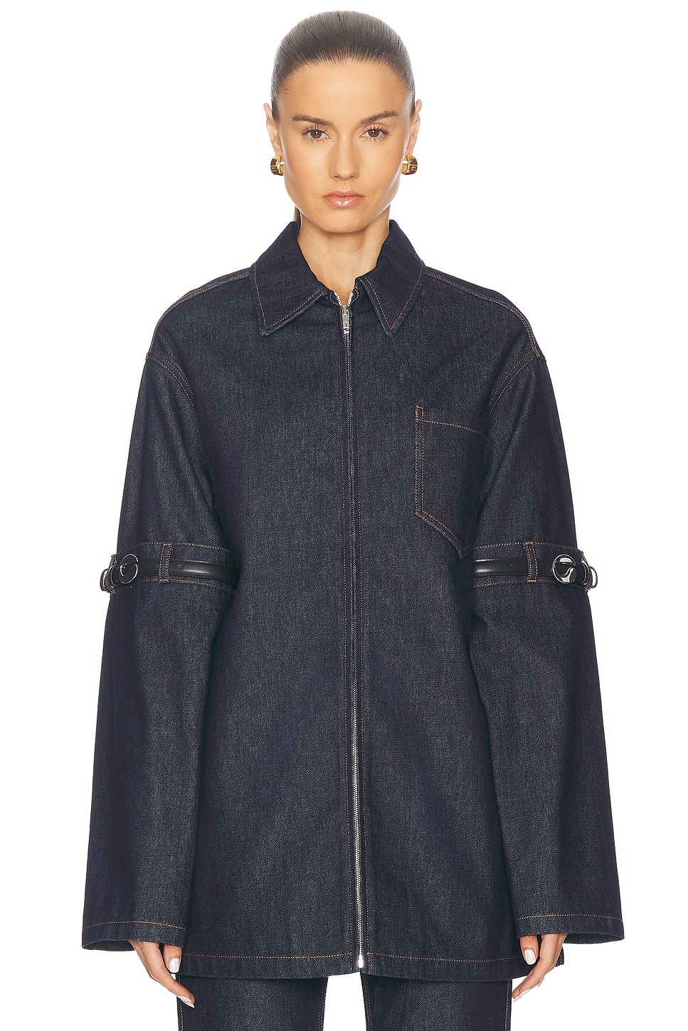 Hybrid Denim Overshirt - 2