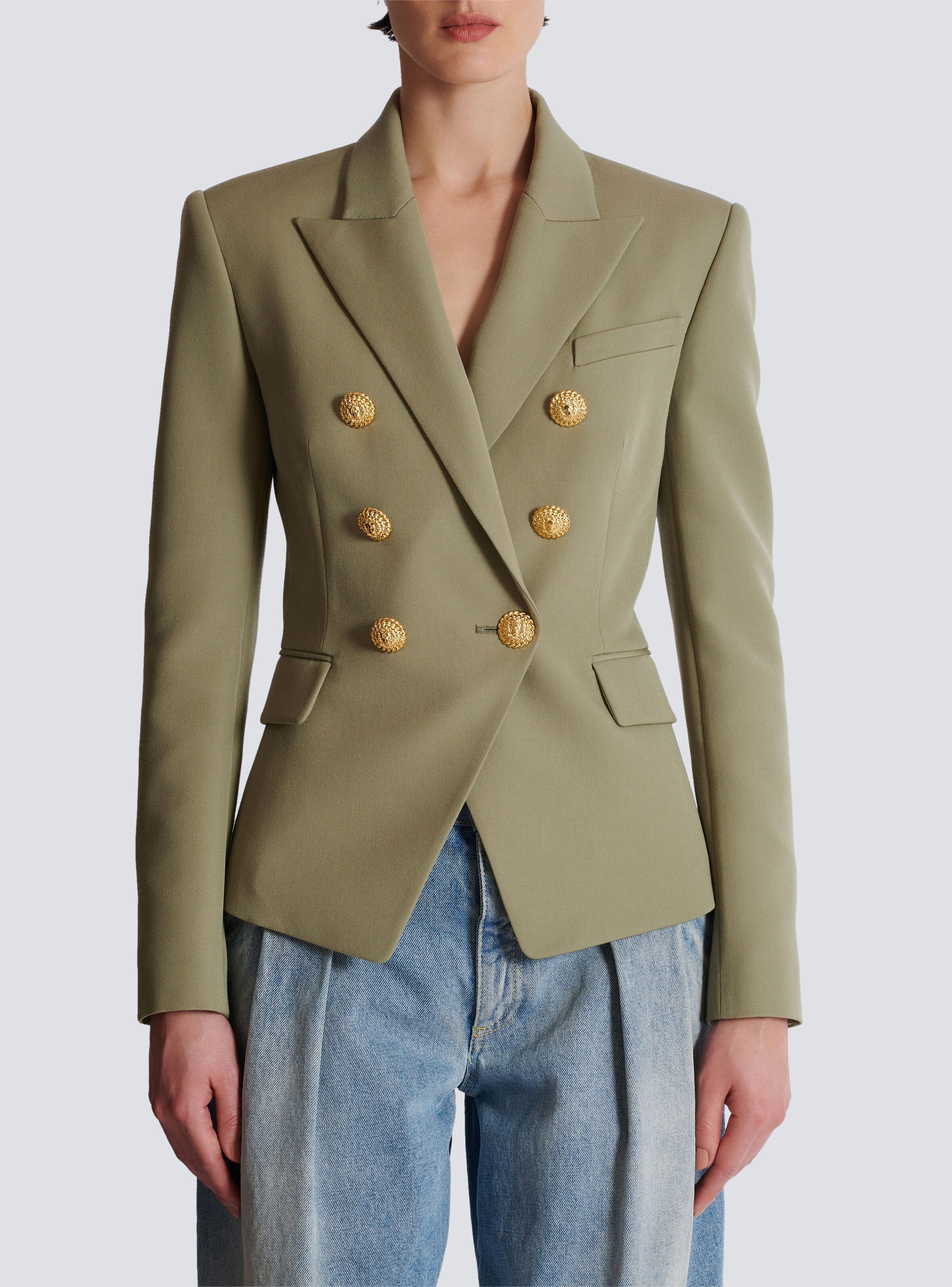 Grain de poudre 6-button jacket - 5