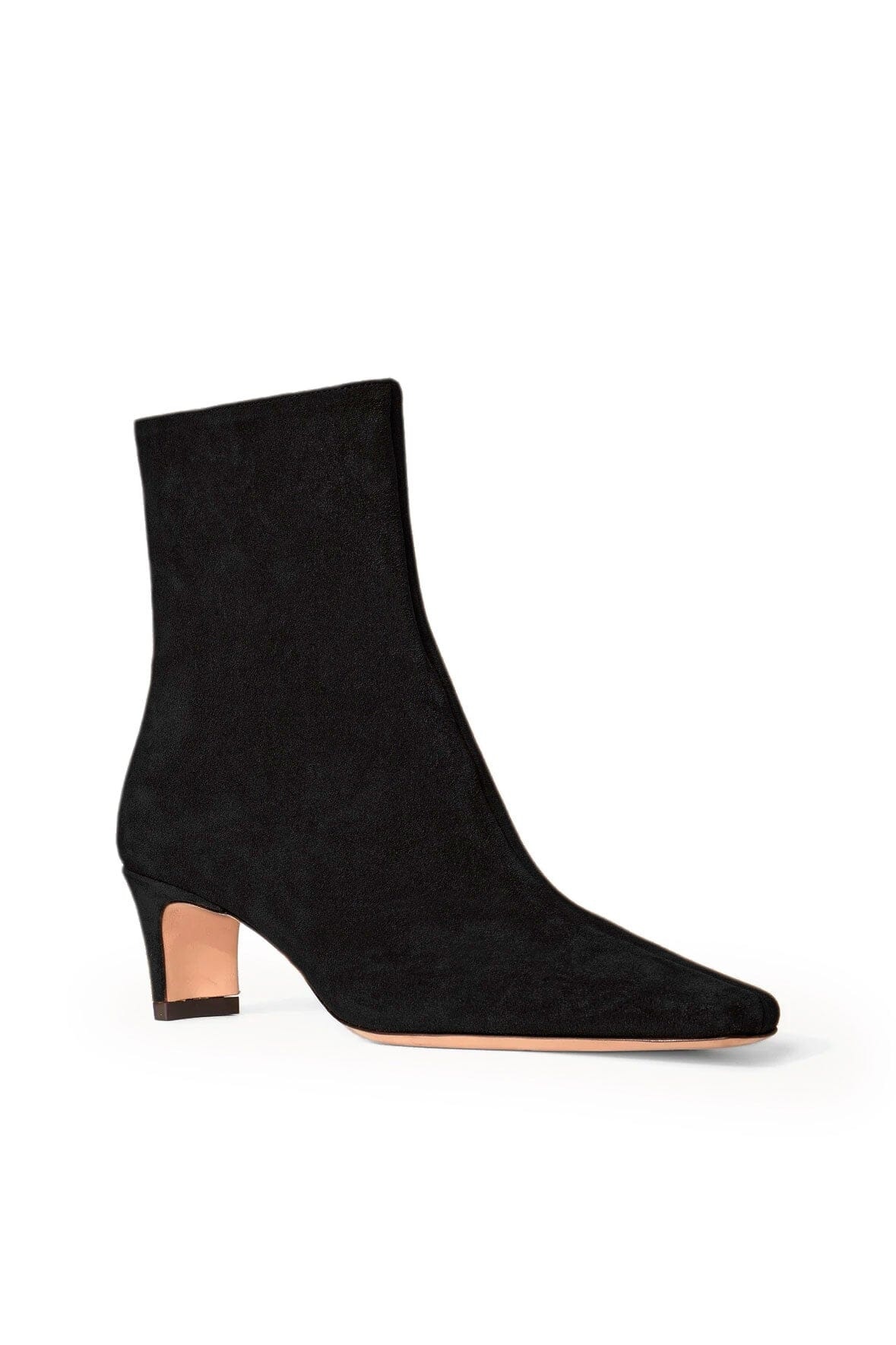 STAUD WALLY ANKLE BOOT BLACK SUEDE - 2