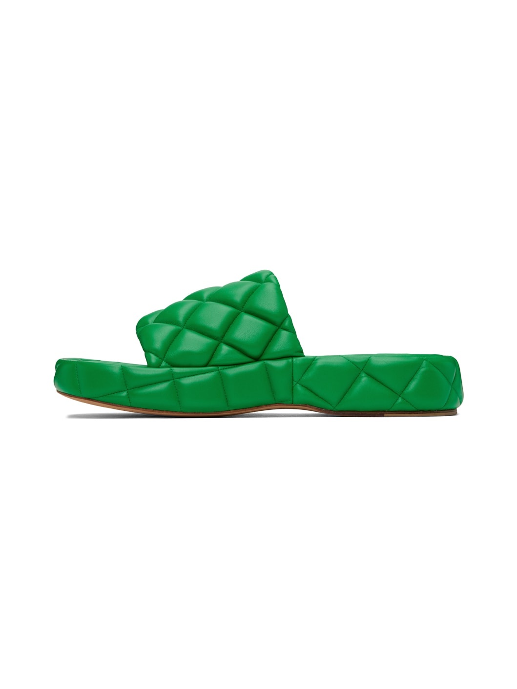 Green Padded Sandals - 3
