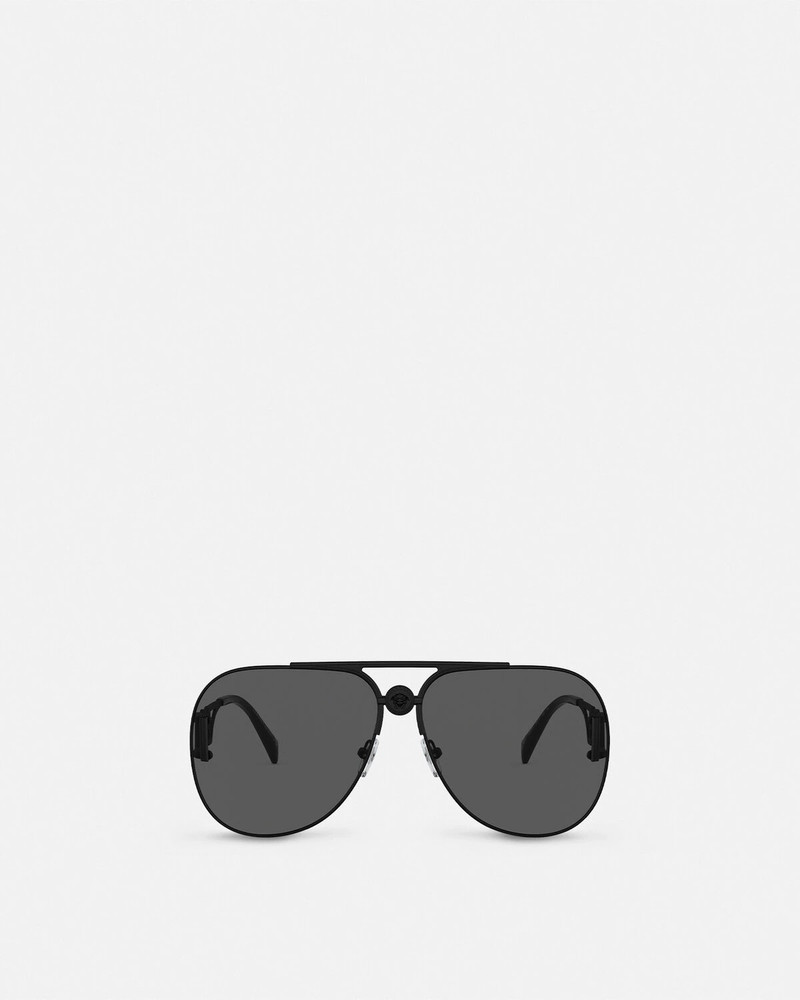 VERSACE Medusa Biggie Pilot Sunglasses outlook
