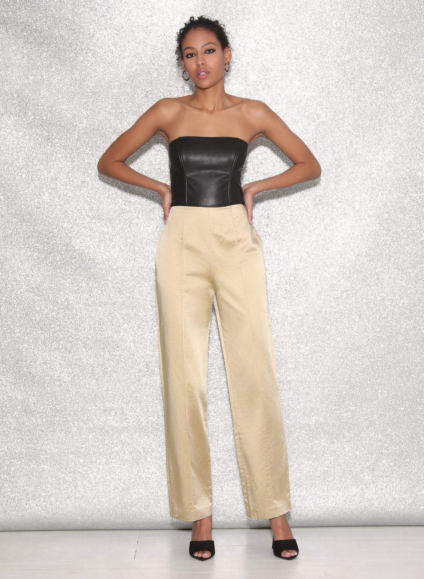 Strapless Tailored Jumpsuit - 8