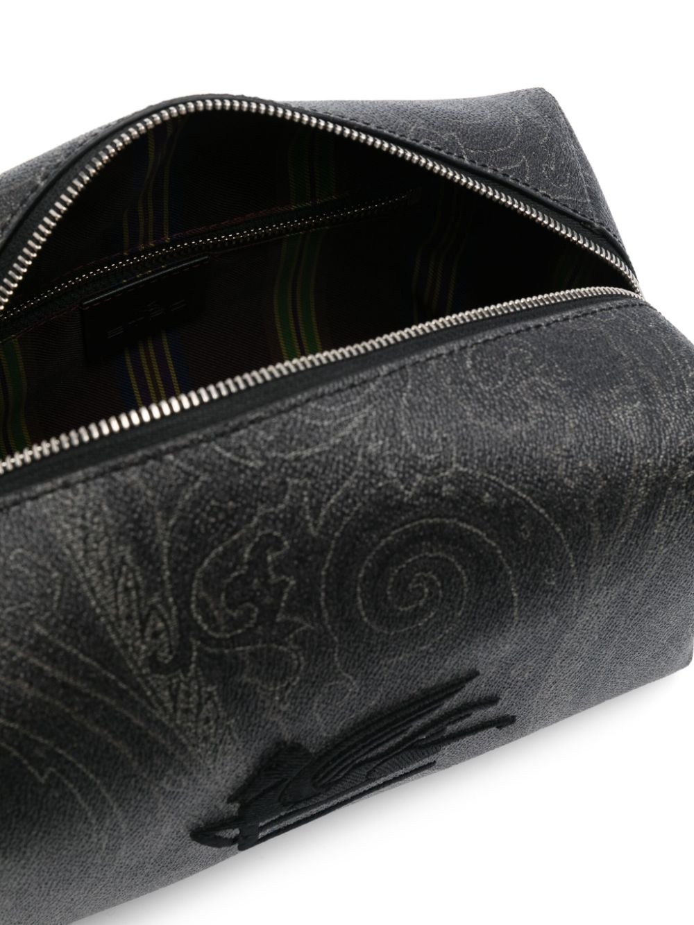 paisley-print wash bag - 3
