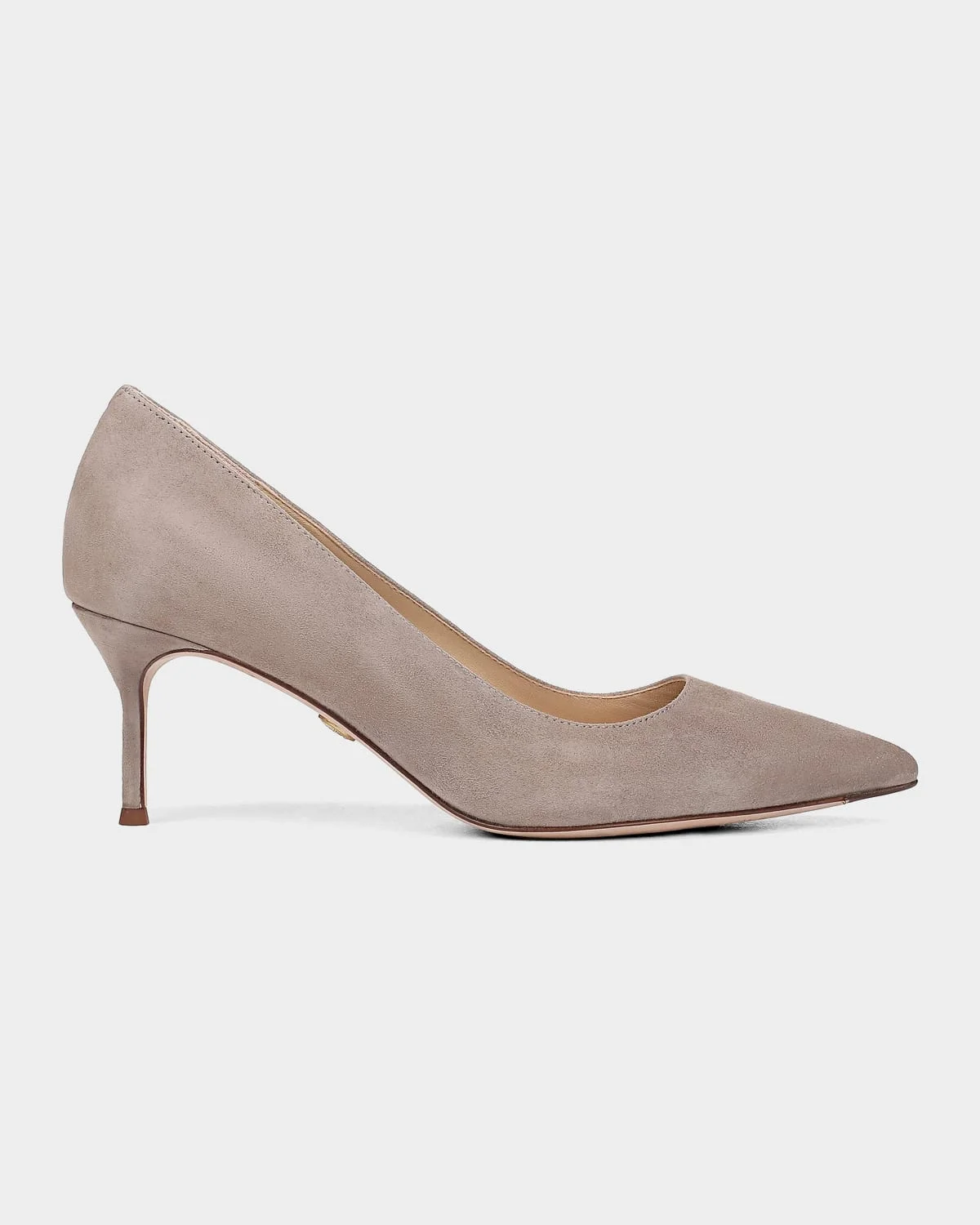 65mm Rita Suede Pointed-Toe Pumps - 1