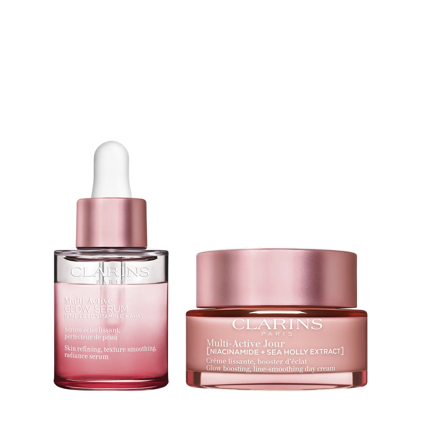 Multi-Active Glow Duo - Multi-Active Glow Serum Vitamin C + AHA & Multi Active Day Moisturizer - 1