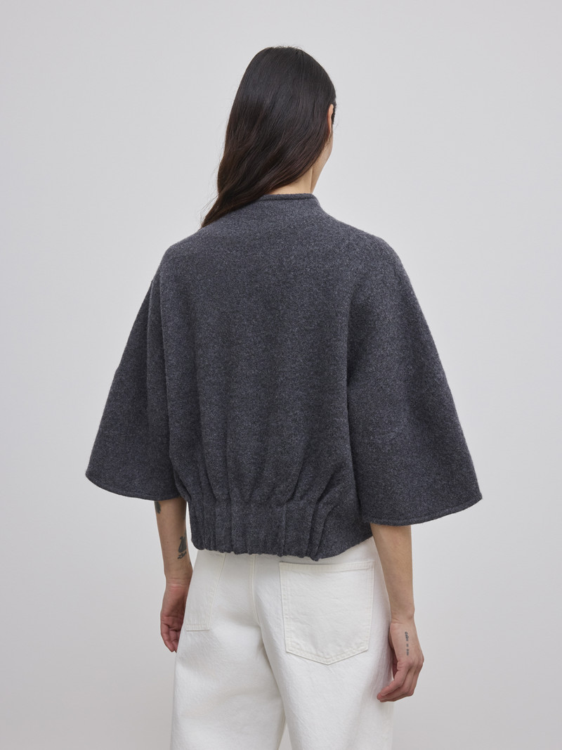Short Wool Cardigan 5