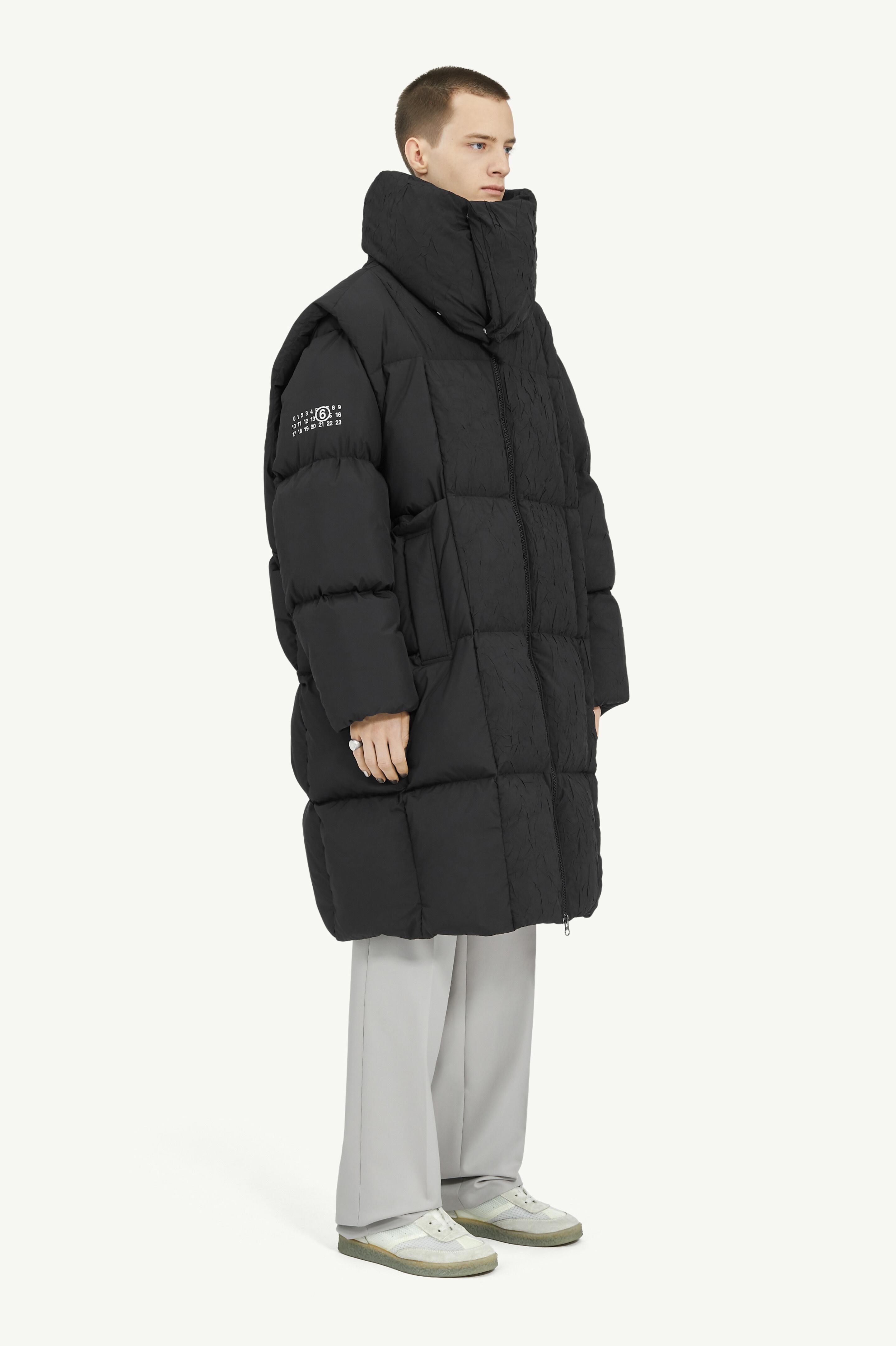 MM6 x Chen Peng Puffer coat - 7