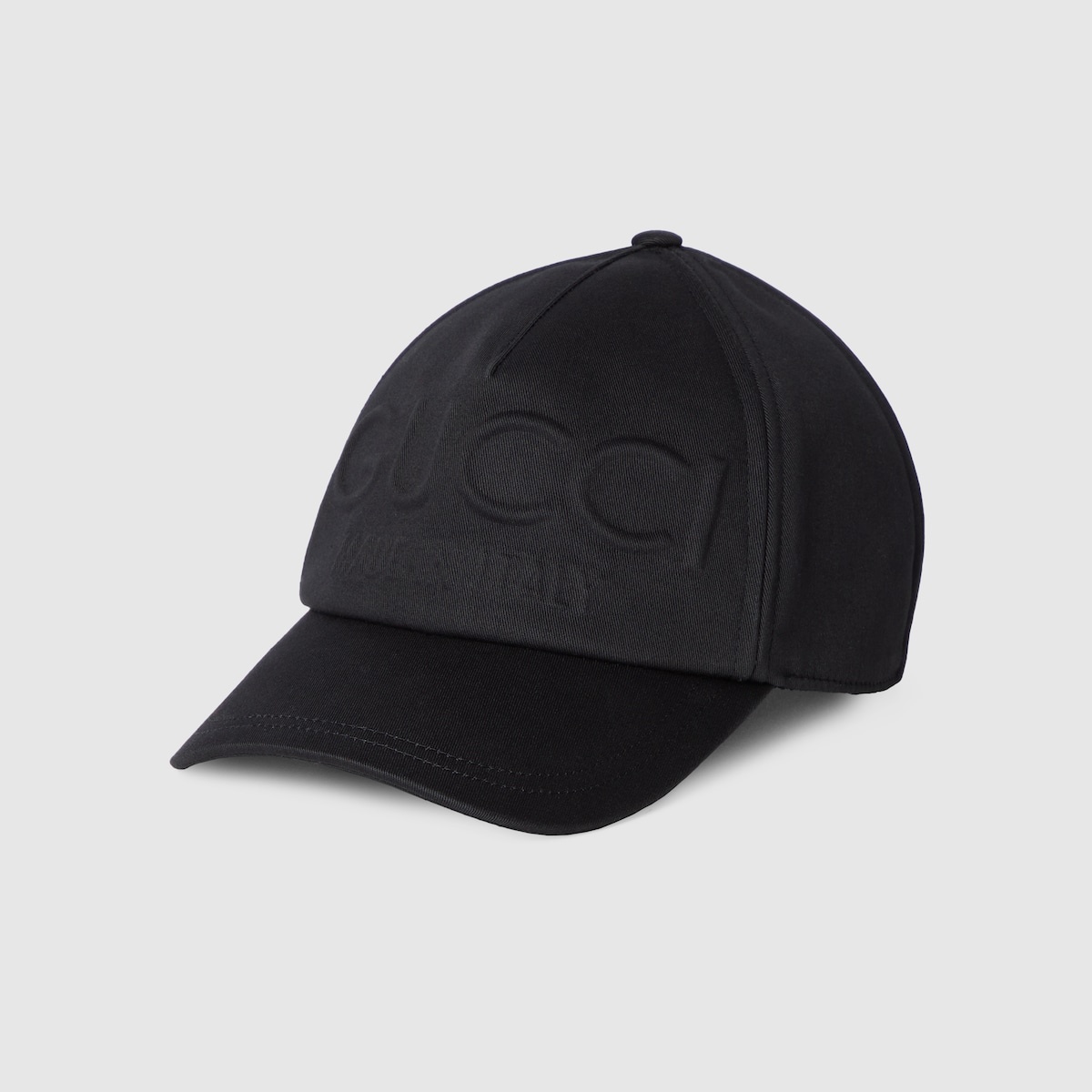 Gucci embossed baseball cap - 1