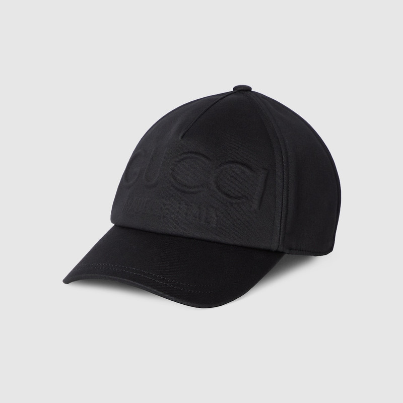 Gucci embossed baseball cap 1